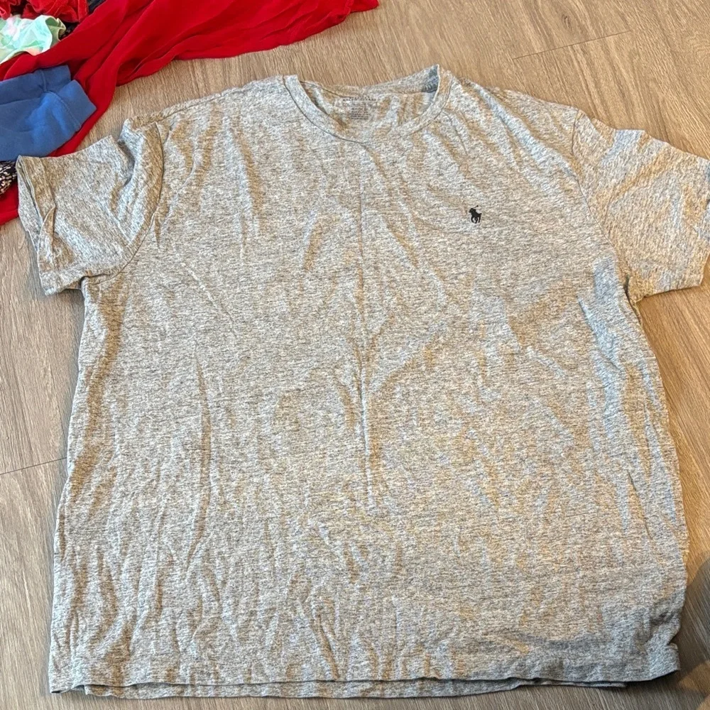 Polo by Ralph Lauren Light Gray Men's Tee